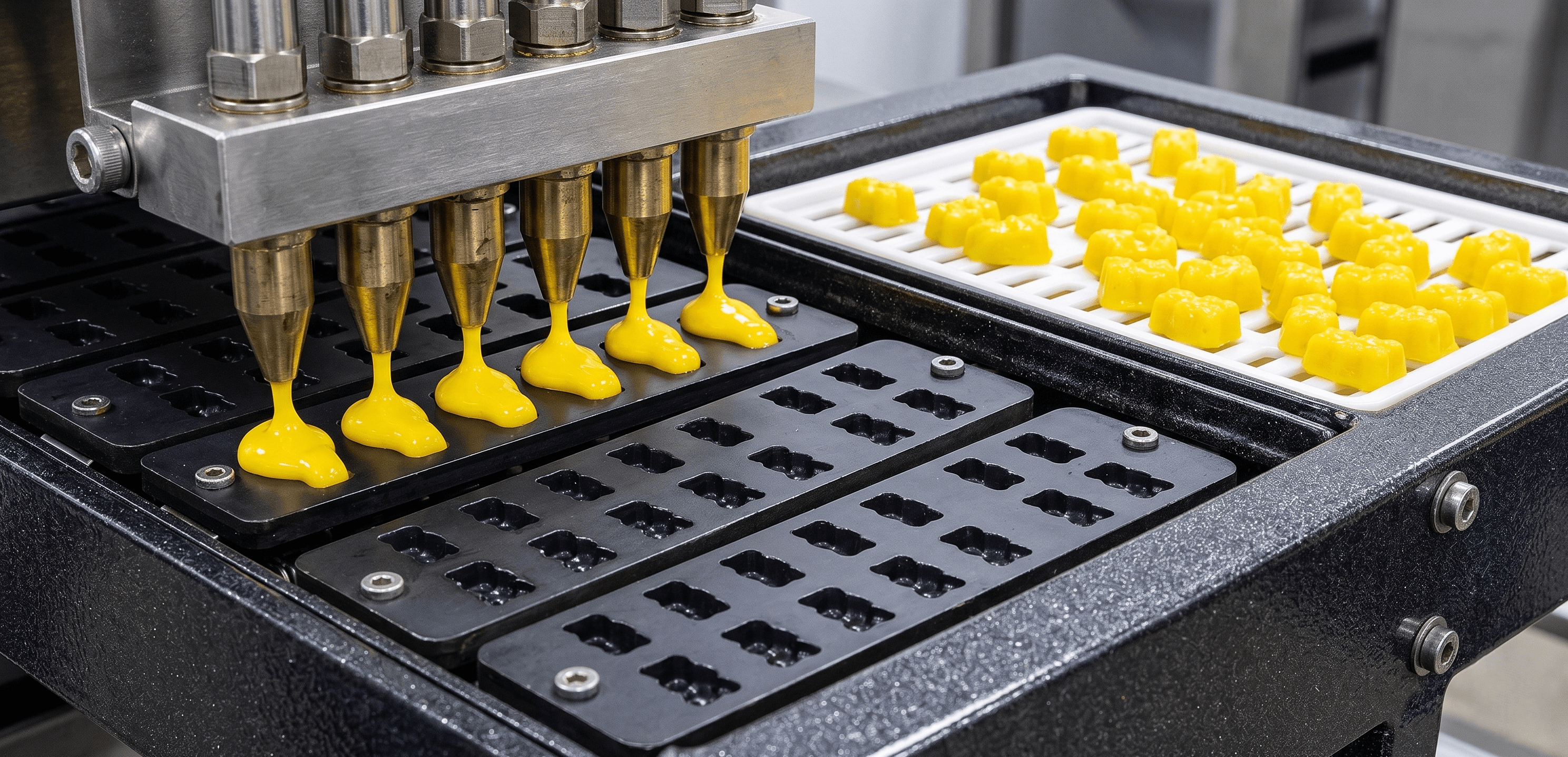 Opaque Gummy Manufacturing Molds